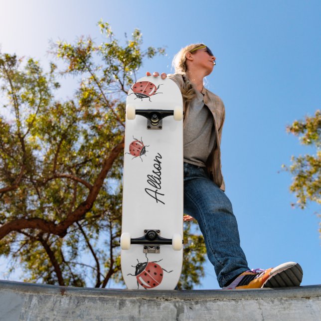 Skate White Ladybug (Ao ar livre 1)