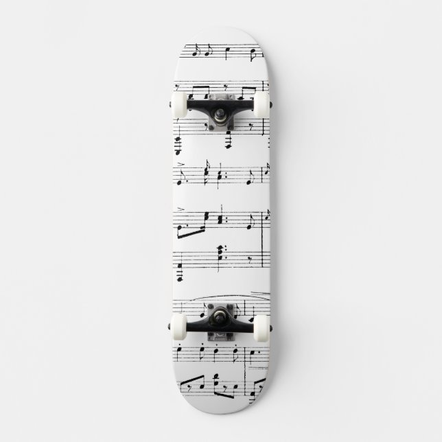 Skate White Sheet Music (Frente)