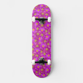 Skate Wild Rose Seamless Pattern