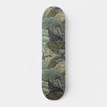 William Morris Acanthus Sage Flor de Salvia Floral