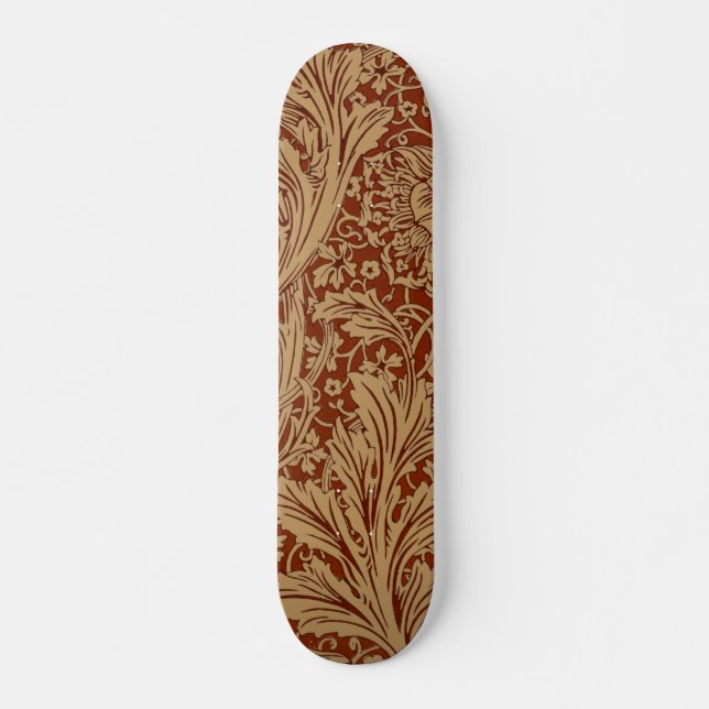 Skate William Morris Arcadia Jardim Floral Flor Classi (Frente)