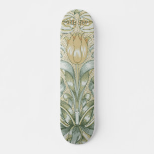 Skate William Morris Lily e Pomegranate Flor Clássico