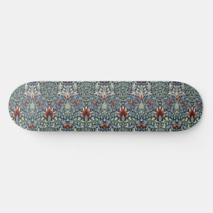 Skate William Morris Snakeshead Floral Clássica Botânica