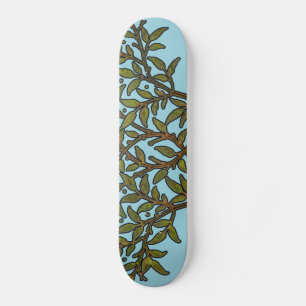 Skate William Morris Vintage Tree Floral Design