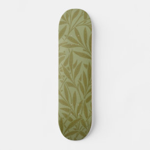 Skate William Morris Willow Antique Verde Folha Verde Ar