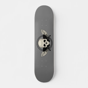 Skate Wing Skull - PRETO E BRANCO