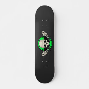 Skate Wing Skull - VERDE
