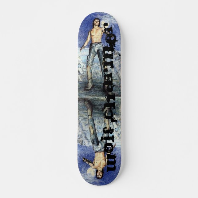 Skate Wolf Charmer Fantasy Scatboard (Frente)