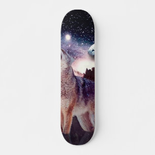 Skate Wolf howling through the universe