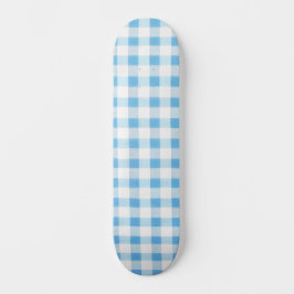Skate Xadrez Azul Bebê