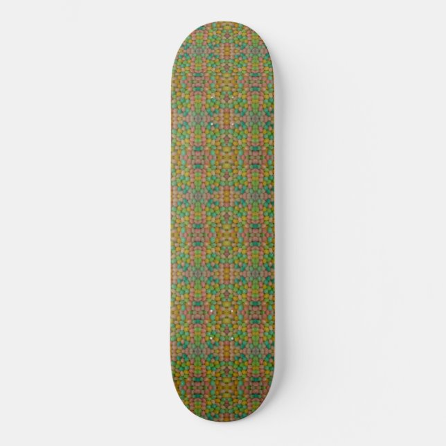 Skate Xadrez do Jelly Beans (Frente)