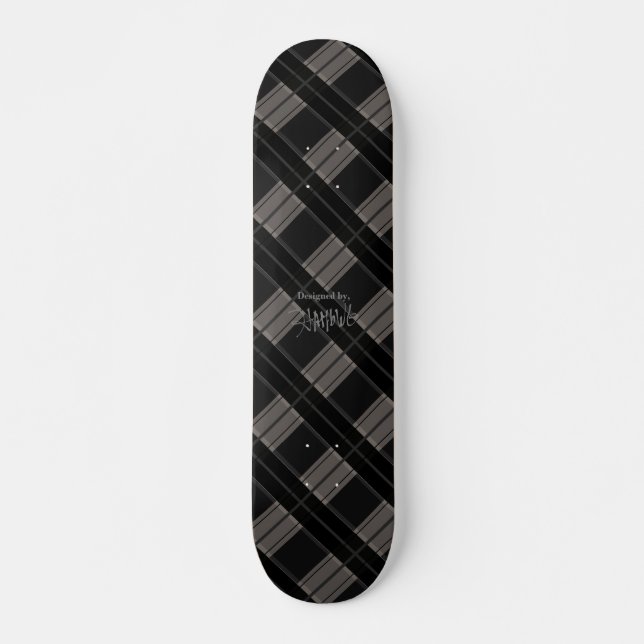 Skate Xadrez HAMbWG, qualquer cor (Frente)