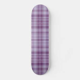 Skate Xadrez roxa