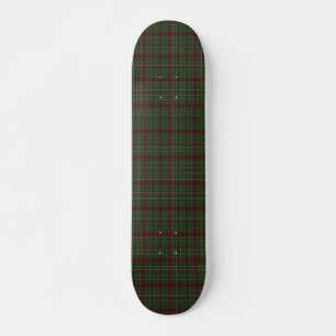 Skate Xadrez vermelho/verde rústico e robusto ao ar livr