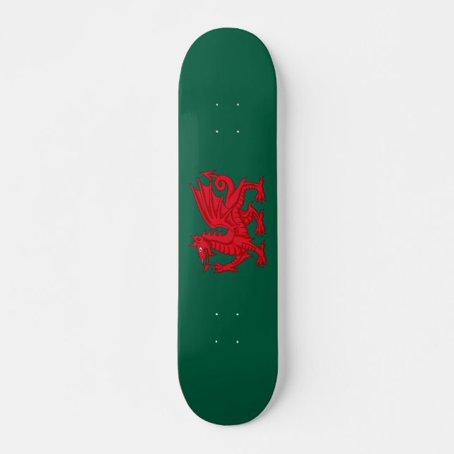 Skate Y Ddraig Goch - Dragão Vermelho (Frente)