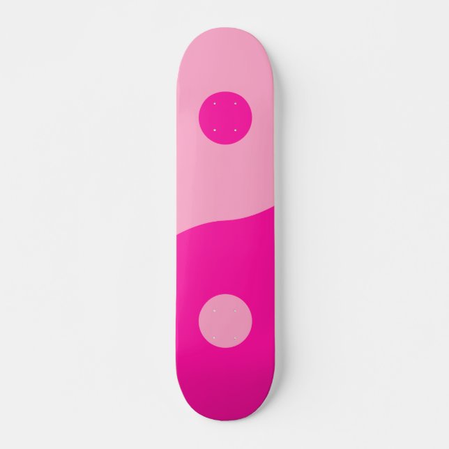 Skate Yin Yang Pink (Frente)