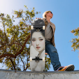 Skate Young Girl Geisha