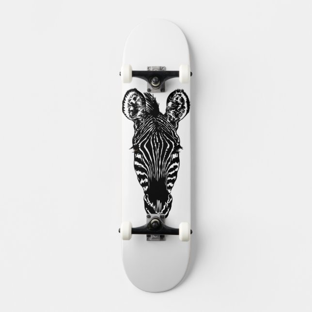 Skate Zebra Head (Frente)