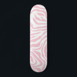 Skate Zebra Rosa Raspando Animais Selvagens Impressão Pa<br><div class="desc">Zebra Print - padrão rosa e branco para bebês - impressão animal selvagem.</div>