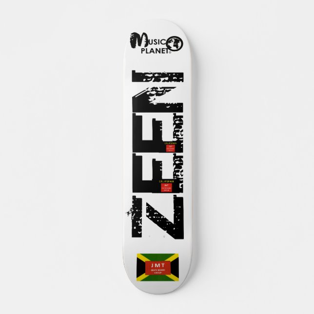 Skate ZEEN Skateboard, deck de 7¾" (Frente)