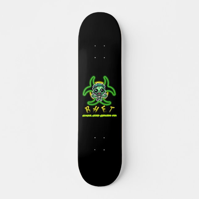 Skate Zombie engraçado (Frente)