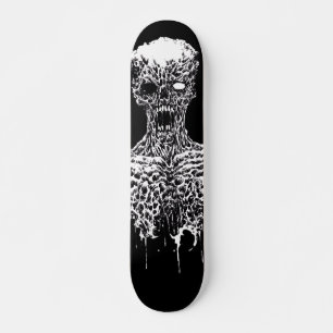Skate Zombie Horror Deck Art