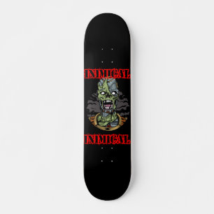 Skate Zombie Skull
