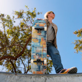 Skateboard 20 de Grafite de Arte de Rua