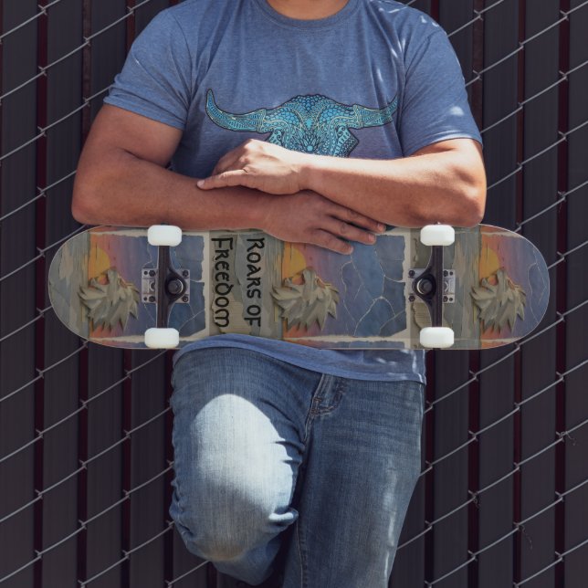 Skateboard 8.5" – Sunset Lion (Ao ar livre 3)