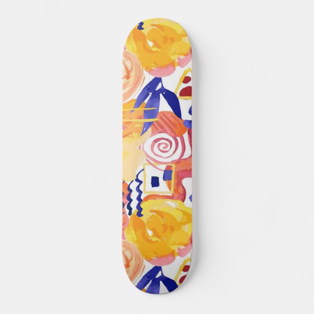 skateboard abstrato (Frente)