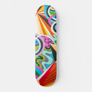 skateboard abstrato