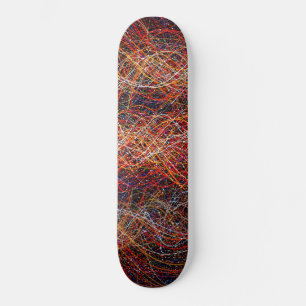 skateboard abstrato