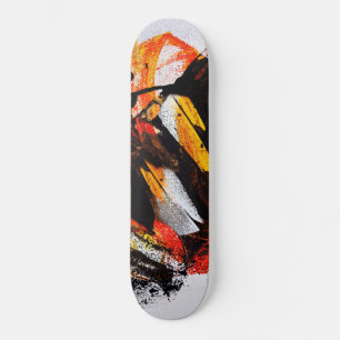 skateboard abstrato