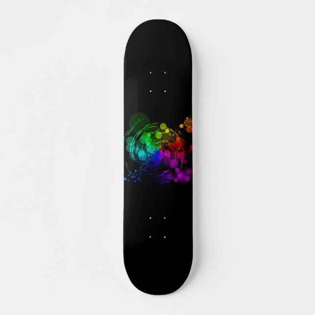 skateboard abstrato (Frente)
