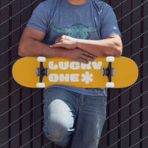 Skateboard Amarelo - Sortudo