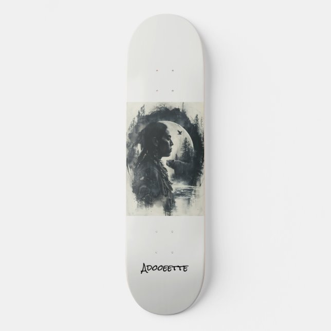 Skateboard Americano Nativo Personalizado (Frente)