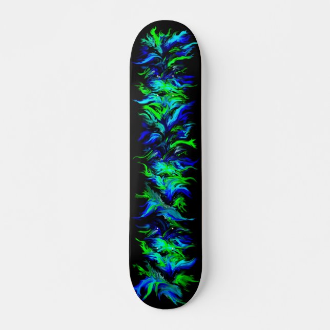 Skateboard Artdeco no estilo Regenbogen (Frente)