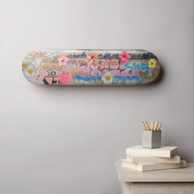 Skateboard áspero nas bordas (Arte de parede (Horz))