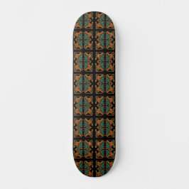 Skateboard Aztec Mandala