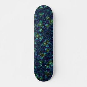 Skateboard Azul Colorido