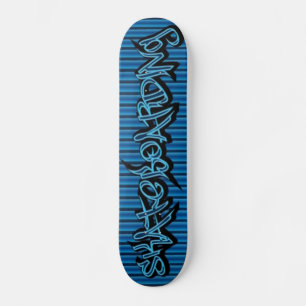Skateboard azul - skate