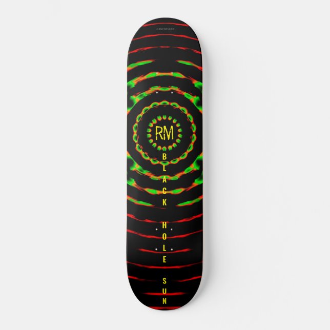 Skateboard Black Hole Sun (Frente)