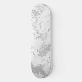 Skateboard Camo Branco Cinza