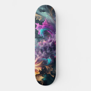 Skateboard Celestial Colorida