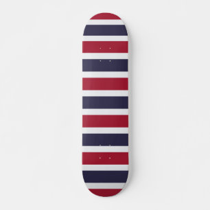 Skateboard com a bandeira da Tailândia