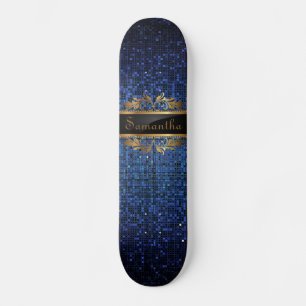 Skateboard Comp de Disco Glitz com Sequência de L
