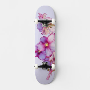Skateboard Completo Violet Flowers de 7¼"
