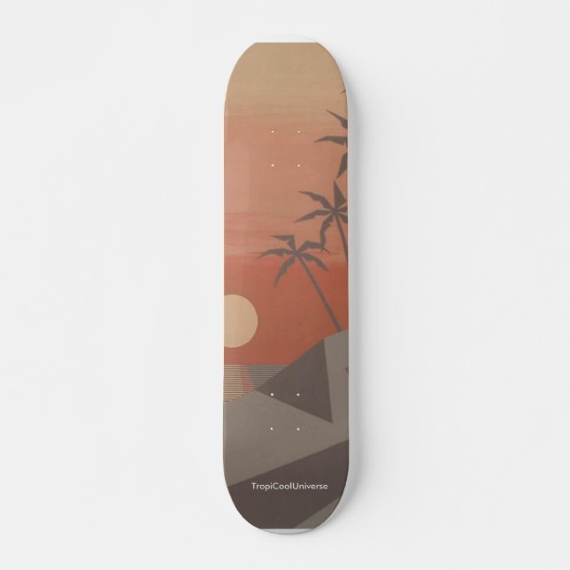 Skateboard COOL TROPICS (Frente)