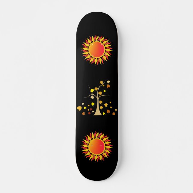 Skateboard da Árvore de Amor (Frente)