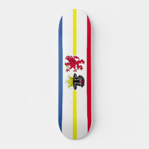 Skateboard da bandeira de Mecklemburgo-Pomerânia O